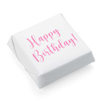 CUSTOM WRAPPER - Birthday Custom Wrapper CHOCOLATE Mirelli Chocolatier