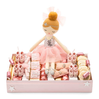 SOPHIE - Baby Girl Chocolate Arrangement BABY GIRL Mirelli Chocolatier