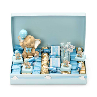 JUMBO - Baby Boy Chocolate Gift Box BABY BOY Mirelli Chocolatier