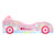 Princess Kids Girls Car Bed In Pink High Gloss Finish #7730