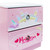 Princess Kids Bedroom Bedside Table Pink Model #7730