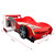 Kids Racing Racer Night Car Bed - Red 0076