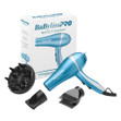 BaByliss Pro Nano Titanium Dryer packaging with 3 dryer attachments.