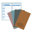 14 Month Metallic Cardstock Calendar Books.