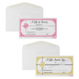 Gift Certificates with Envelopes