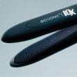 Closeup of the Bio Ionic 10X Styling Iron plates.