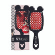 The Mickey Mouse UNbrush, featuring Mickey's iconic ears at the top of the brush and inside the cushion. The Mickey Mouse UNbrush, featuring Mickey's iconic ears at the top of the brush and inside the cushion.