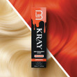 A box of Orange Kray Semi-Permanent Hair Color. A box of Orange Kray Semi-Permanent Hair Color.