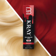 A box of Red Kray Semi-Permanent Hair Color. A box of Red Kray Semi-Permanent Hair Color.