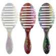 The front view of the Wet Brush Iridescence Icon Flex Dry Brushes.