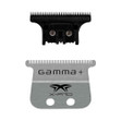 Gamma+ Stainless Steel X-Pro Wide Blade + Black DLC "The One" Cutter Set