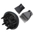 BaByliss Pro Black Nano Titanium Dryer includes 3 professional attachments.