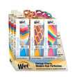 The 9 piece retail display of the Wet Brush Retro Swirl Detangler Collection.