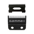Gamma+ Black DLC Fixed Fade Blade + Shallow 2.0 Tooth Cutter Set