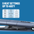 Nano Titanium 1" TrueTension Electromagnetic Flat Iron
