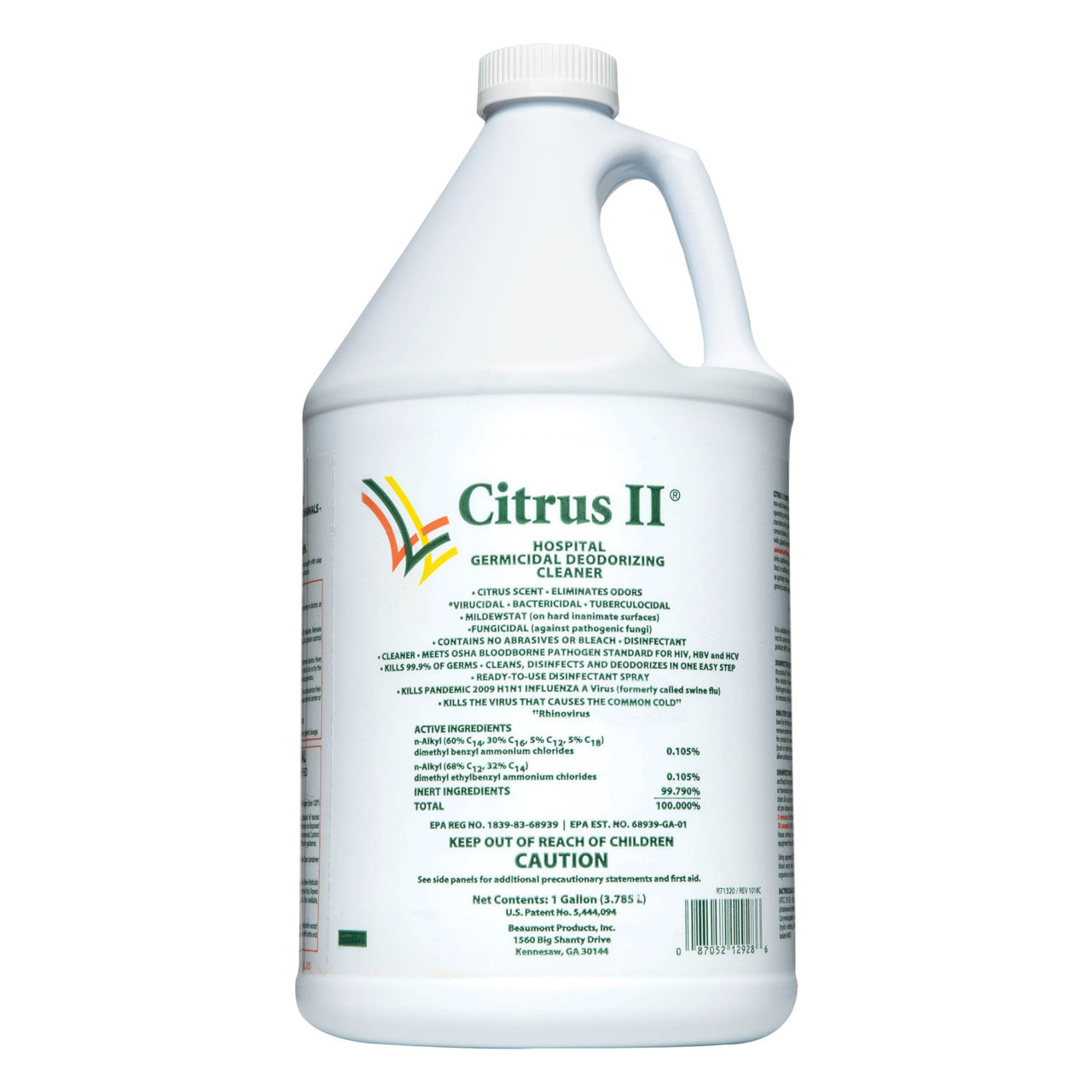 Citrus II Hospital Germicidal Deodorizing Cleaner - 1 gl (3.785 lt)