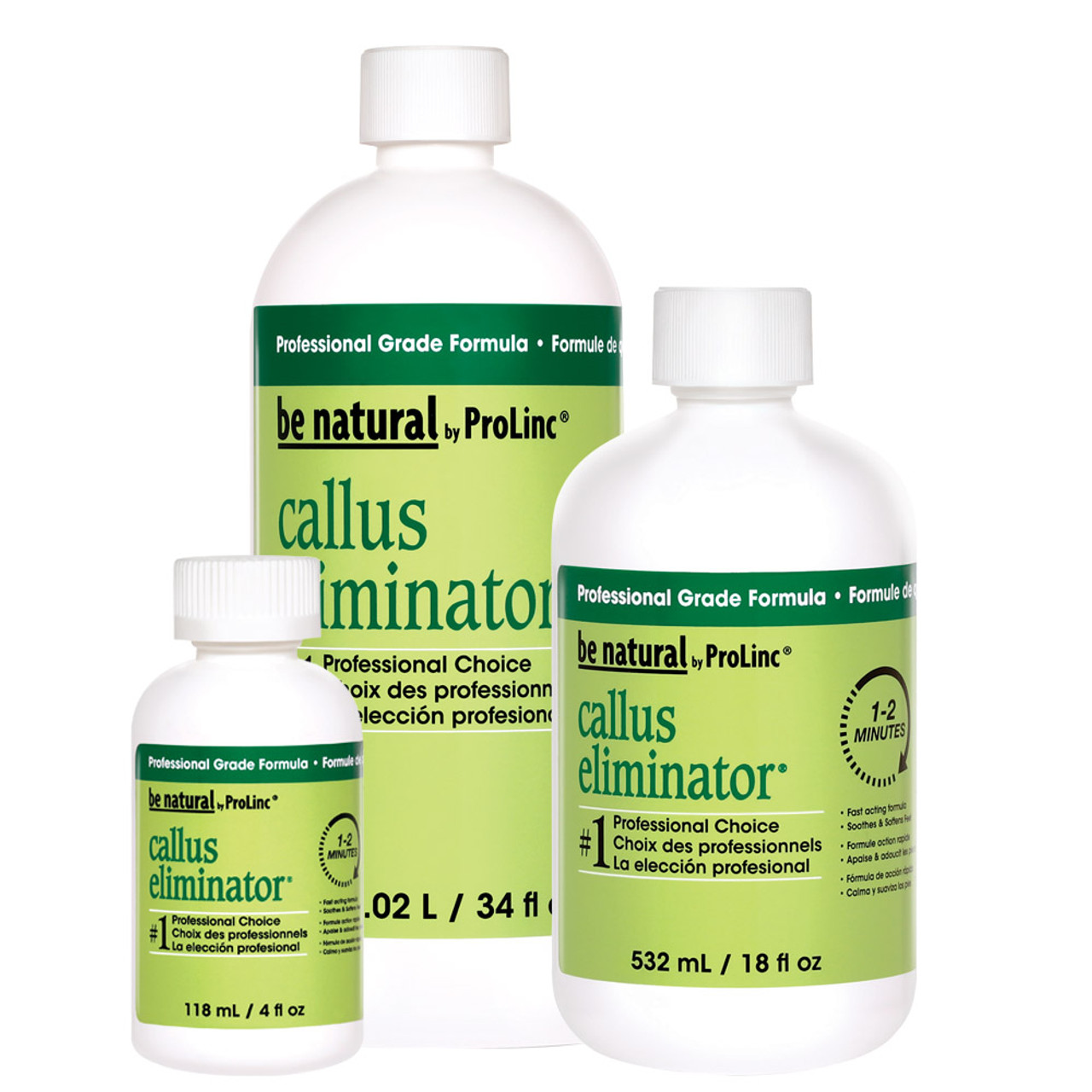 Be Natural Callus Eliminator 4 fl oz - Pack of 4