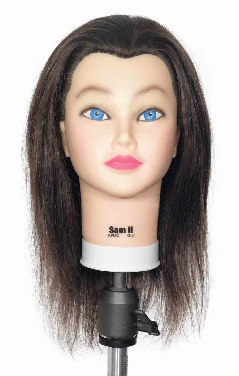 Massage Head Mannequin w/ Shoulders & Straps