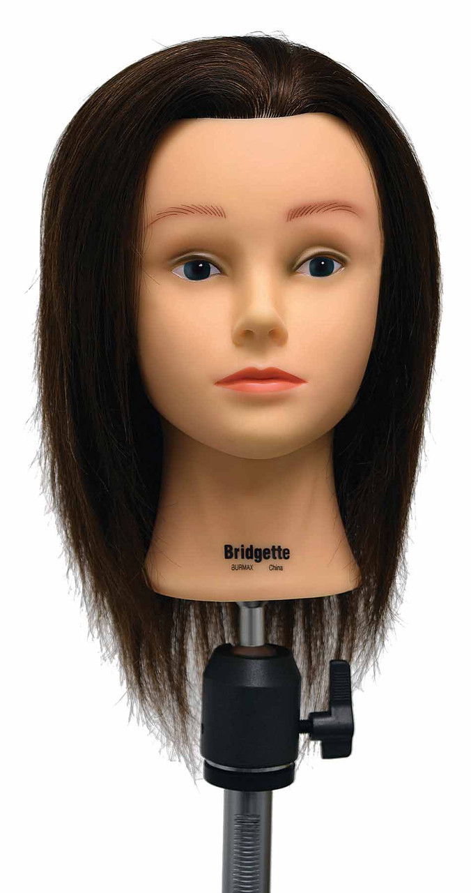 Debra 100% Human Hair Cosmetology Mannequin Head by Celebrity at