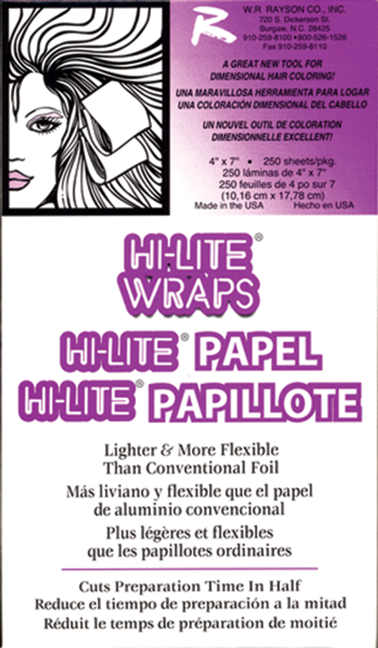 It's a Wrap on Foils! The Paper Alternative: Hi-Lite Wraps