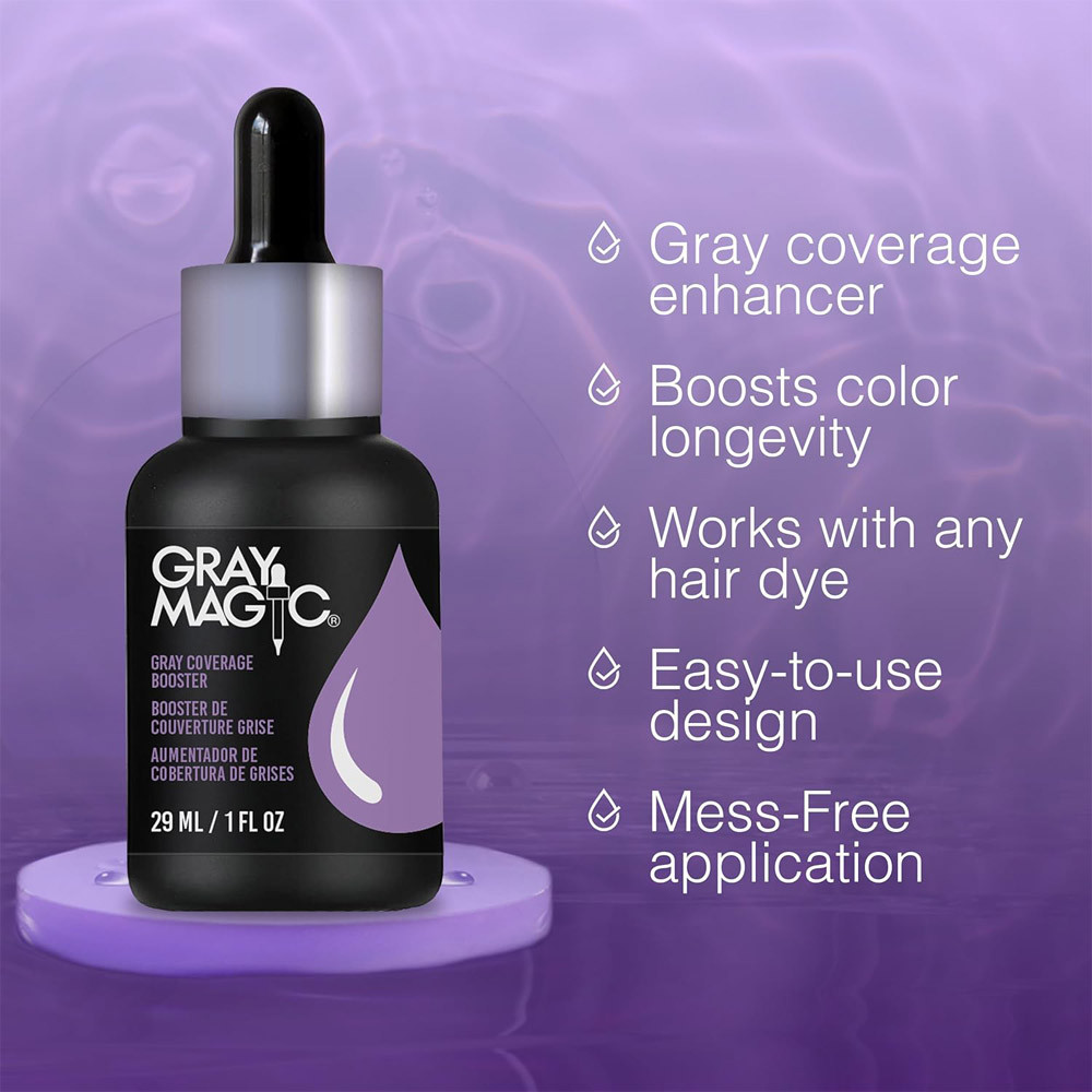 Gray Magic Ardell Gray Magic® Gray Coverage Booster | Hair Color Accessories ...
