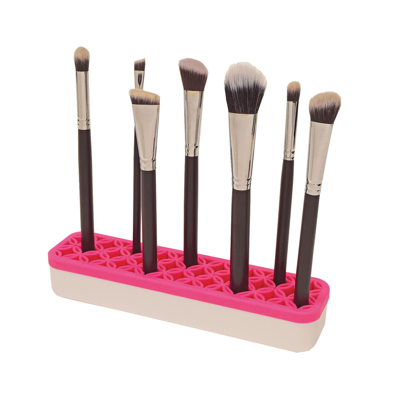 Silicone Makeup Brush Holder Wall-Mounted Soft Durable Reusable Convenient  Easy Operation Suit Beauty Tool Display Stand - AliExpress