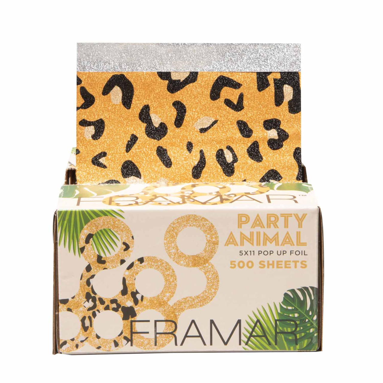 Framar Back In Black Pop Up Hair Foil, Aluminum Foil Sheets, Hair Foils For  Highlighting - 500 Foil Sheets 