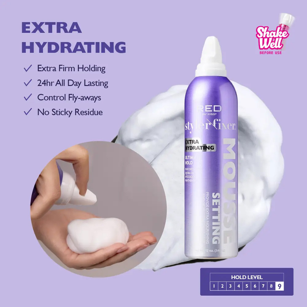 Extra Hydrating Setting Mousse | Hair Care | Boss Beauty Supply