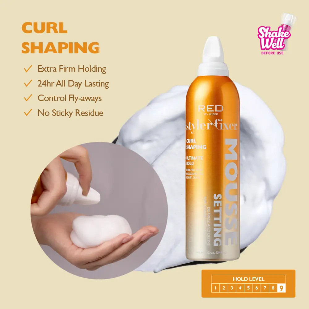 Curl Shaping Setting Mousse | Hair Care | Boss Beauty Supply