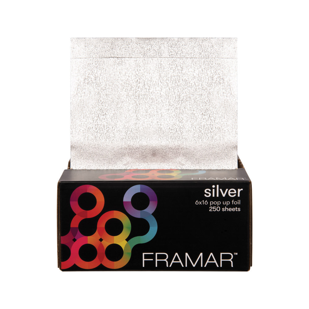 Framar 6x16 Silver Pop-Up Foil | Foils, Film & Meche | Boss Beauty