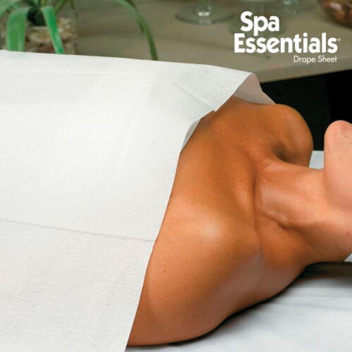 Spa Essentials Disposable Drape Sheet