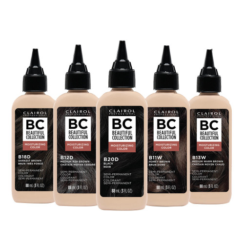 Clairol Beautiful Semi-Permanent Haircolor Series.