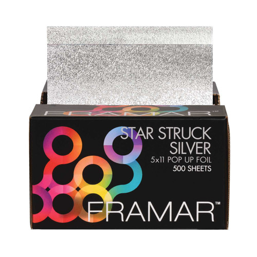 Colortrak™ Professional Haircoloring Pop-Up Foil Sheets, Silver