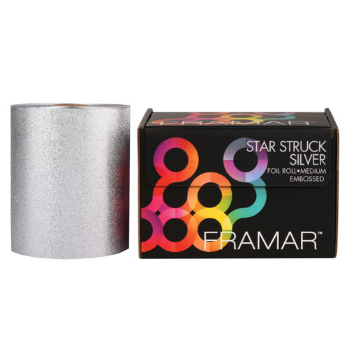 Framar Silver Embossed Roll Foil