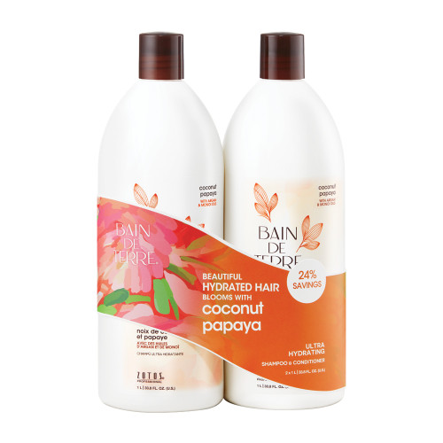Bain De Terre Coconut Papaya Liter Duo