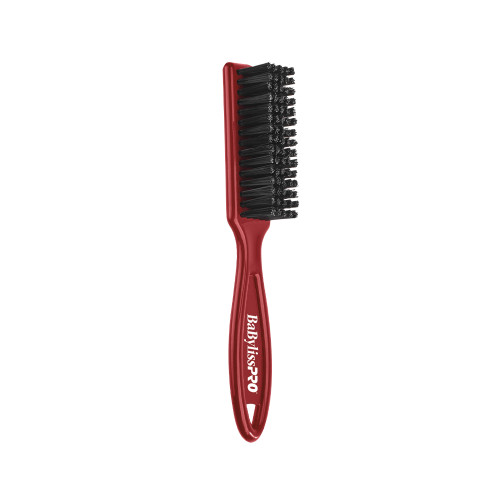 BaByliss Pro Red Fade Brush for use during and after haircuts.