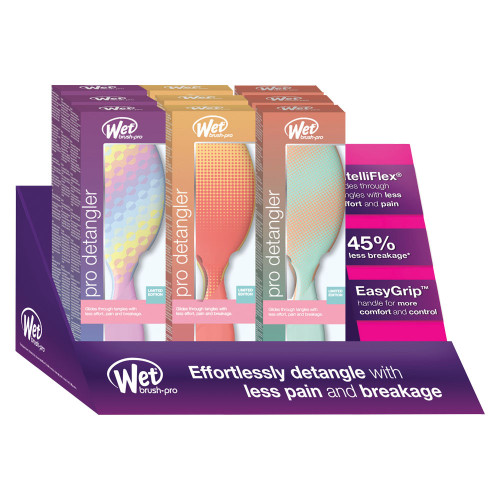 Wet Brush Pro Detangler - Dazzling Dots Display