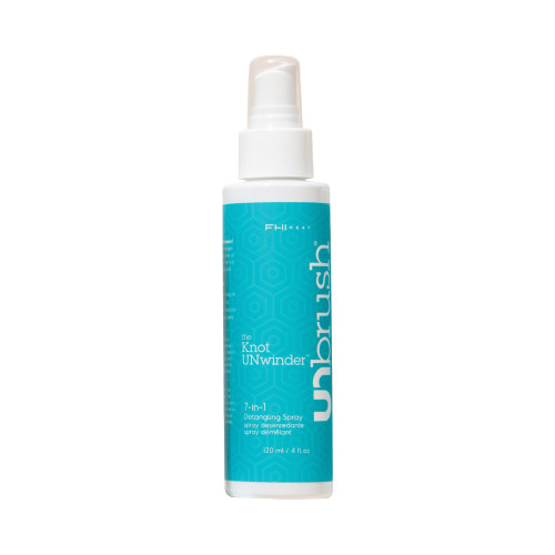 The Knot UNwinder Detangling Spray by UNbrush. The Knot UNwinder Detangling Spray by UNbrush.