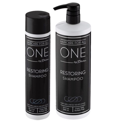 ONE by Divina Restoring Shampoo.