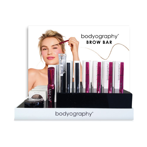 Bodyography Brow Bar Retail Display.