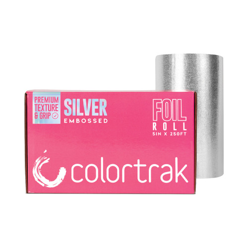 Colortrak Embossed Silver Roll Foil.