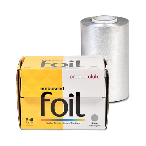 Product Club Embossed Silver Roll Foil.