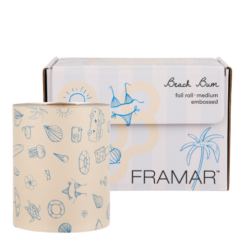 Framar Beach Bum Embossed Hair Coloring Roll Foil.