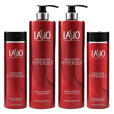 Lasio Hypersilk Replenishing Shampoo & Conditioner | Keratin