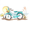 Beach Cruiser Metal Wall Art