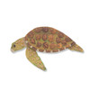 Sea Turtle Head Down Wall Art Beach Junk C548