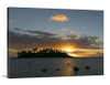 Island Sunrise Canvas Wrap - David Lawrence Photography