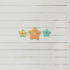 Starfish Set of 3 Upcycled Wood Wall Art C576