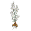 Radican Orchid on Gamal Wood Wall Art MM928W