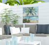 Coastal Palm 1 Outdoor Canvas